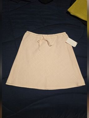Petal + Pup Light Pink Drawstring A-Line Skirt Size XS